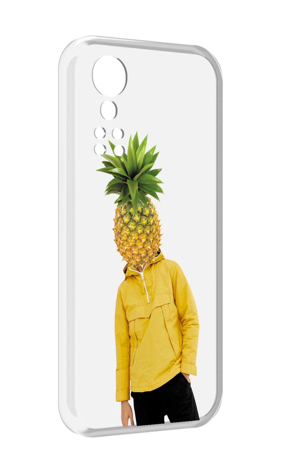 

Чехол MyPads ананасовая-голова для ZTE Axon 30 5G / Axon 30S, Прозрачный, Tocco