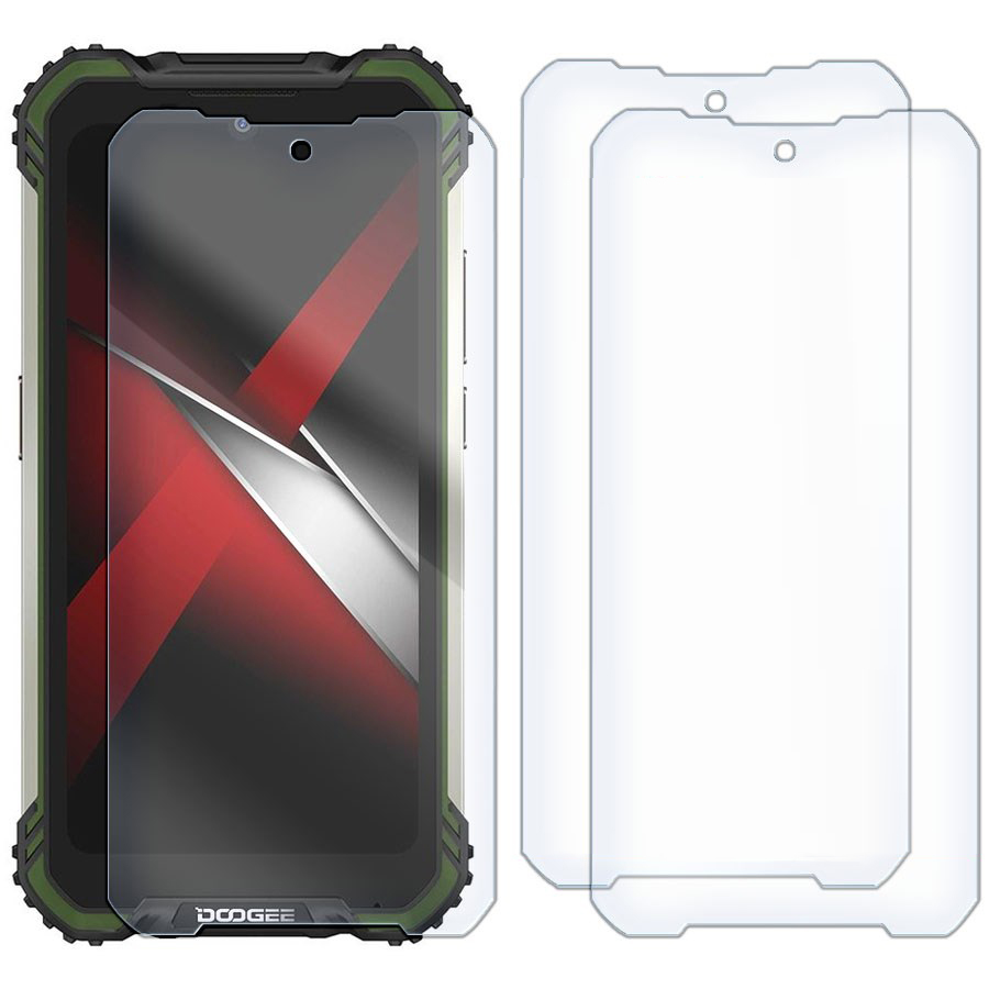 

Комплект из 3-x защитных гибридных стекол для Doogee S58 Pro