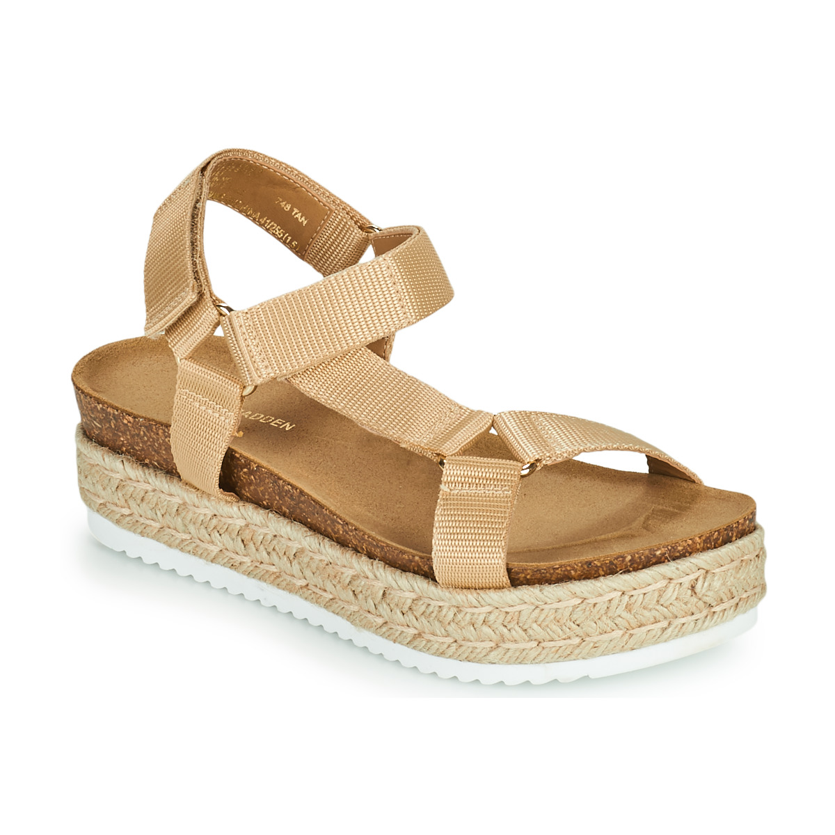 

Сандалии женские STEVE MADDEN 18674679 бежевые 38 EU, Бежевый, 18674679