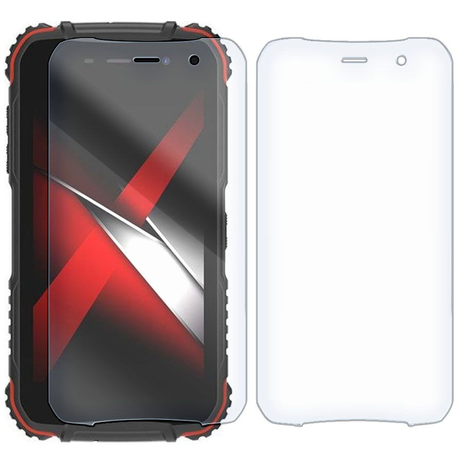 

Комплект из 2-x защитных гибридных стекол для Doogee S35