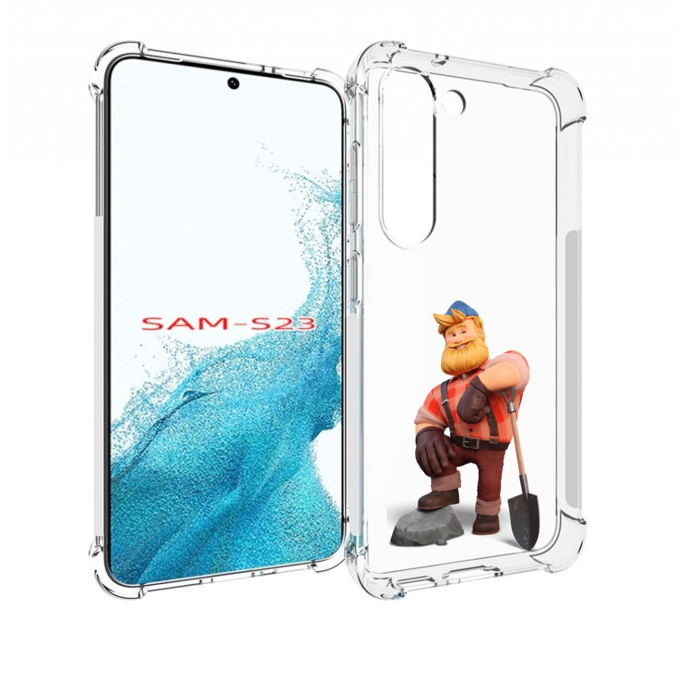 

Чехол MyPads FarmVille-2 для Samsung Galaxy S23, Прозрачный, Tocco