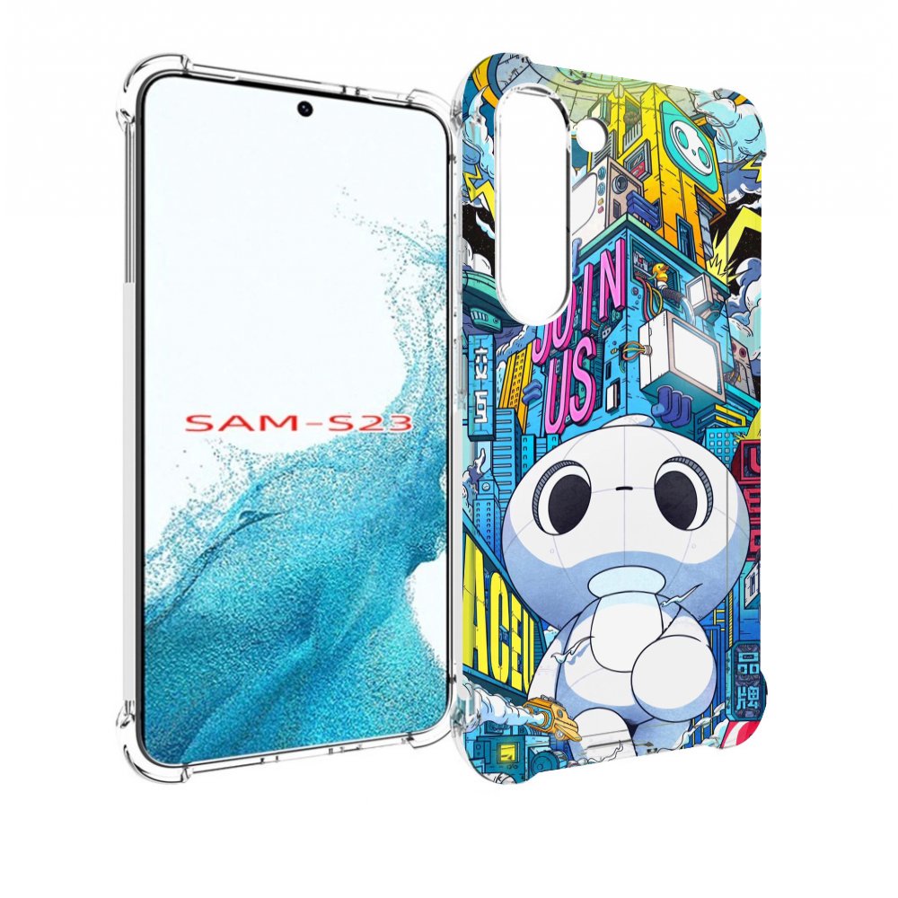 

Чехол MyPads FaceU для Samsung Galaxy S23, Прозрачный, Tocco