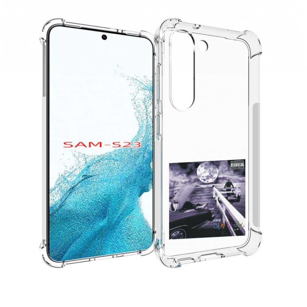 

Чехол MyPads Eminem THE SLIM SHADY LP для Samsung Galaxy S23, Прозрачный, Tocco