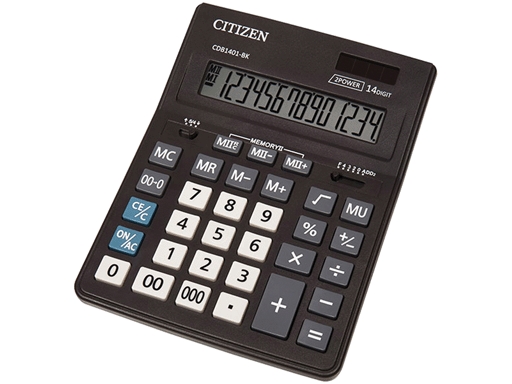 

Калькулятор настольный CITIZEN Business Line CDB1401BK1