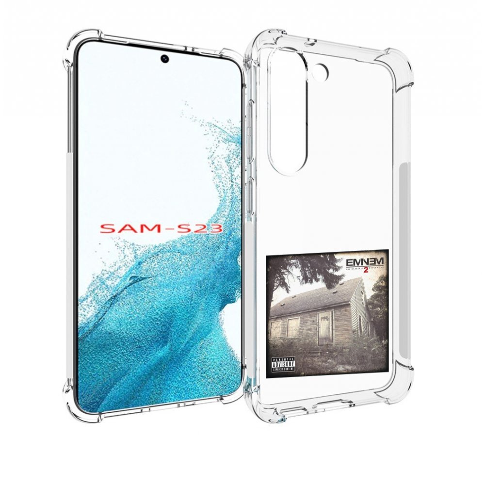 

Чехол MyPads Eminem THE MARSHALL MATHERS LP 2 для Samsung Galaxy S23, Прозрачный, Tocco