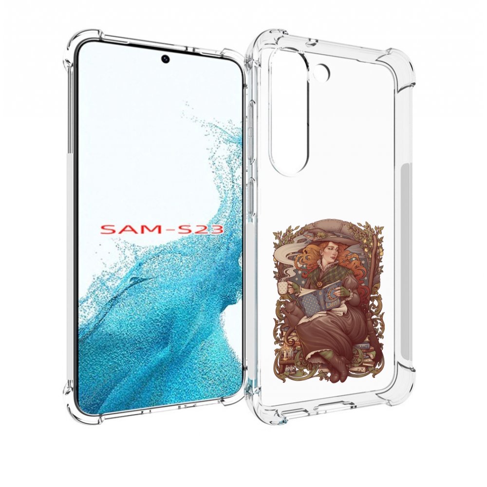 

Чехол MyPads Женские_126 для Samsung Galaxy S23, Прозрачный, Tocco
