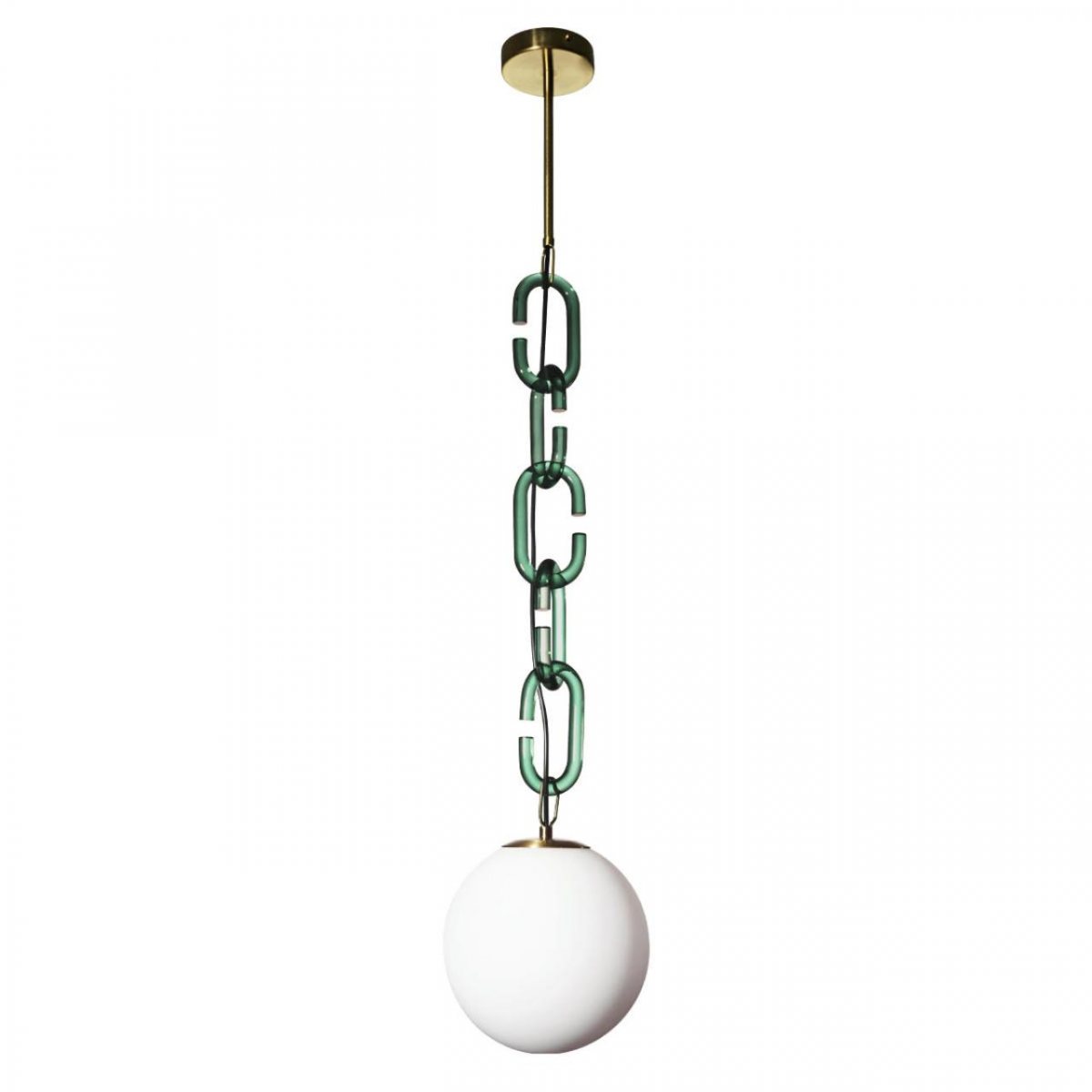 фото Loft it подвесной светильник loft it chain 10128p green