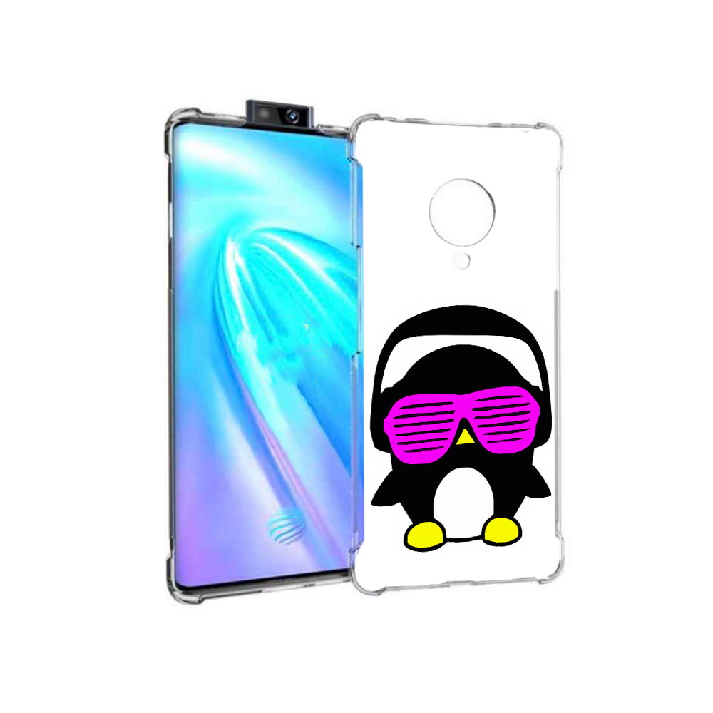 

Чехол MyPads Tocco для Vivo NEX 3 пингвин (PT136035.381.541), Прозрачный, Tocco