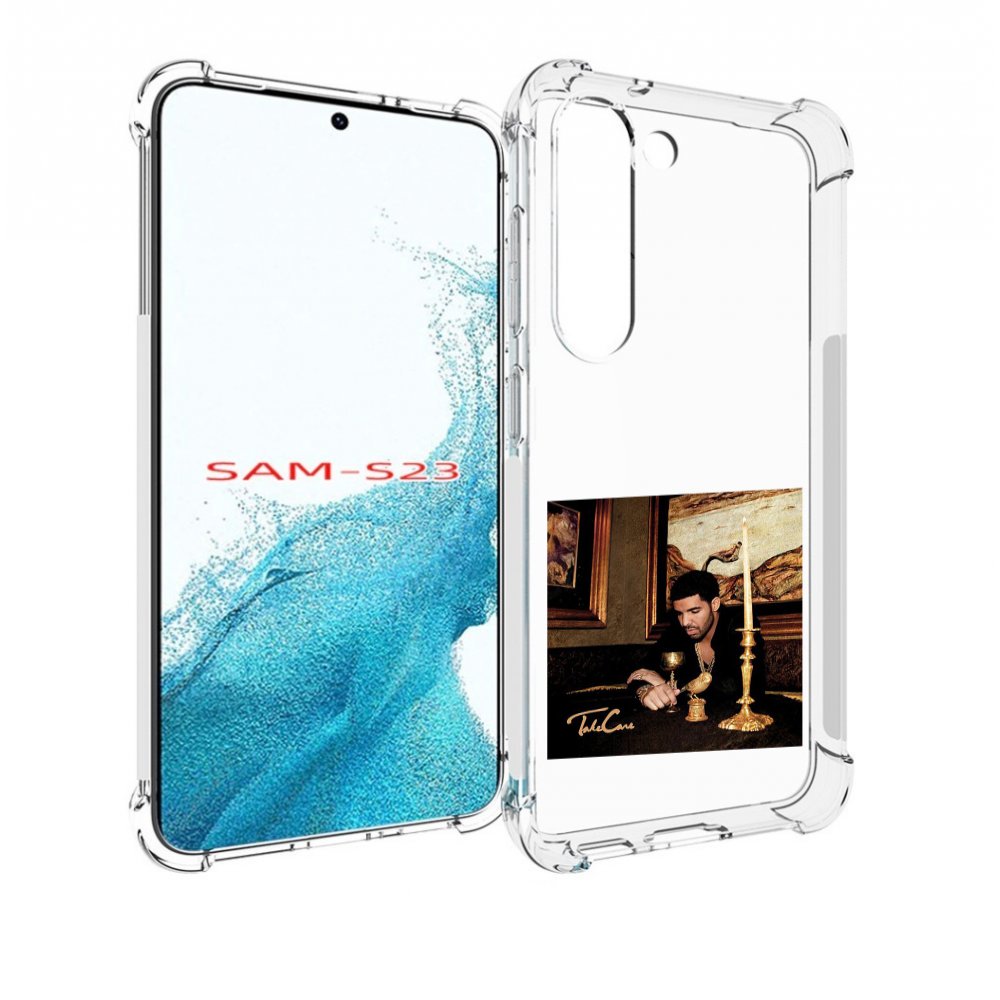

Чехол MyPads Drake - Take Care для Samsung Galaxy S23, Прозрачный, Tocco