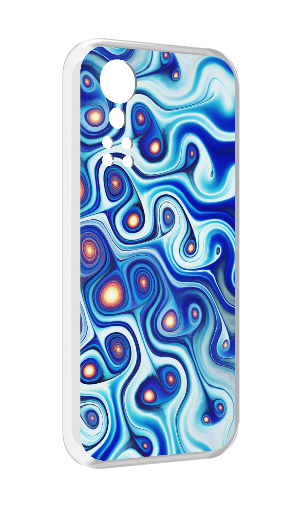

Чехол MyPads абстрактная-текстура для ZTE Axon 30 5G / Axon 30S, Прозрачный, Tocco