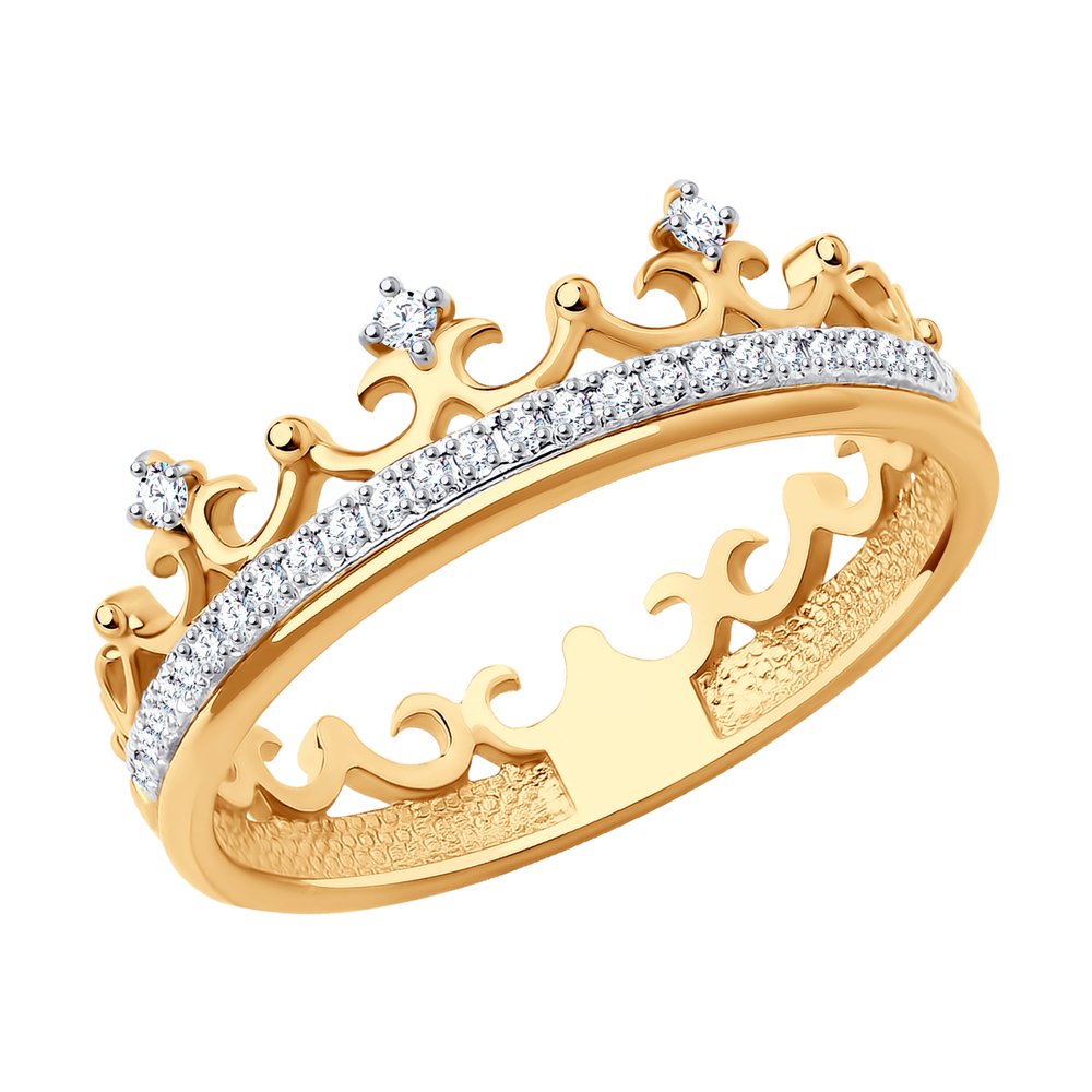 Соколов ювелирные изделия с бриллиантами. Золотое кольцо корона Соколов 585. SOKOLOV кольцо из золота с бриллиантами 1011448. Кольцо корона золото 585.