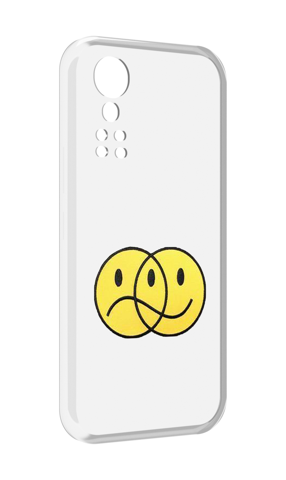 

Чехол MyPads Хиппи для ZTE Axon 30 5G / Axon 30S, Прозрачный, Tocco