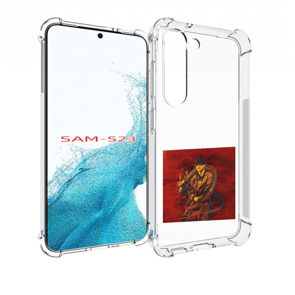 

Чехол MyPads Dragonborn Big Baby Tape для Samsung Galaxy S23, Прозрачный, Tocco