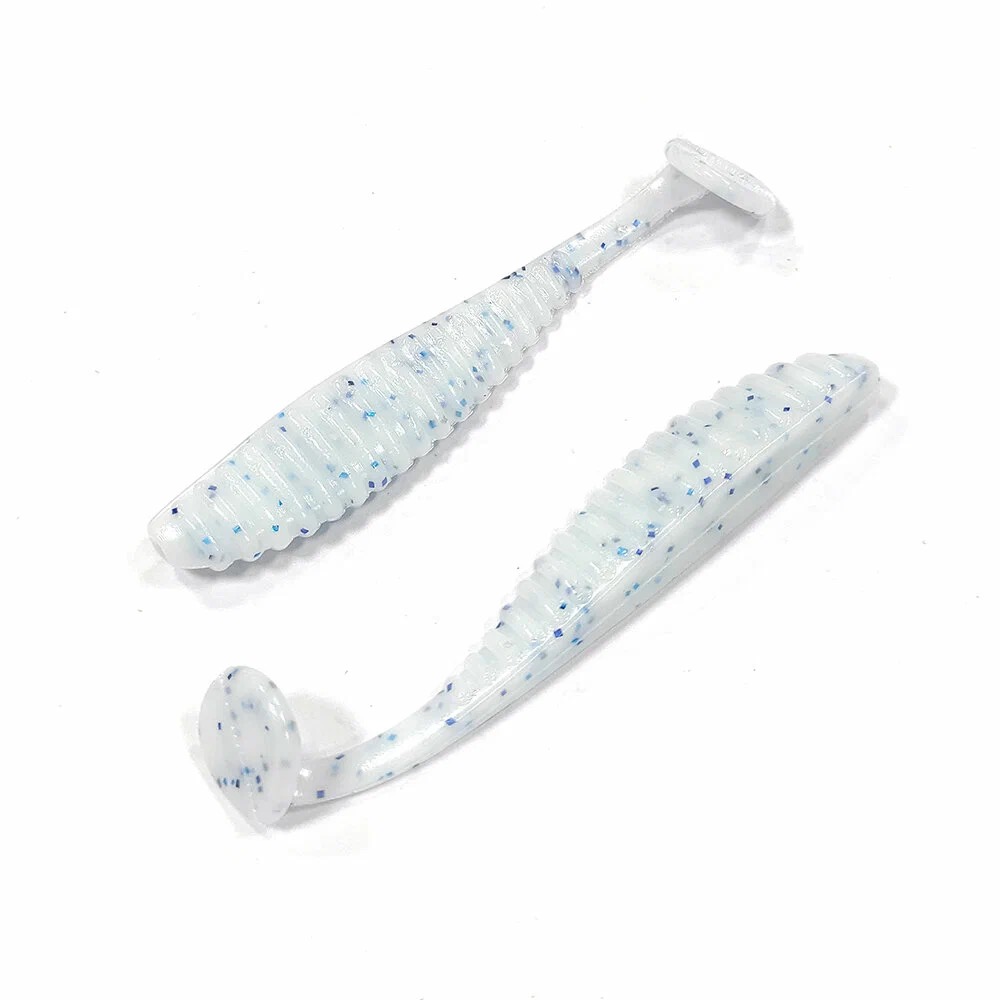 

Мягкая приманка REINS S CAPE SHAD 3.5 L09 - Snow Mint, Белый;синий, S Cape Shad
