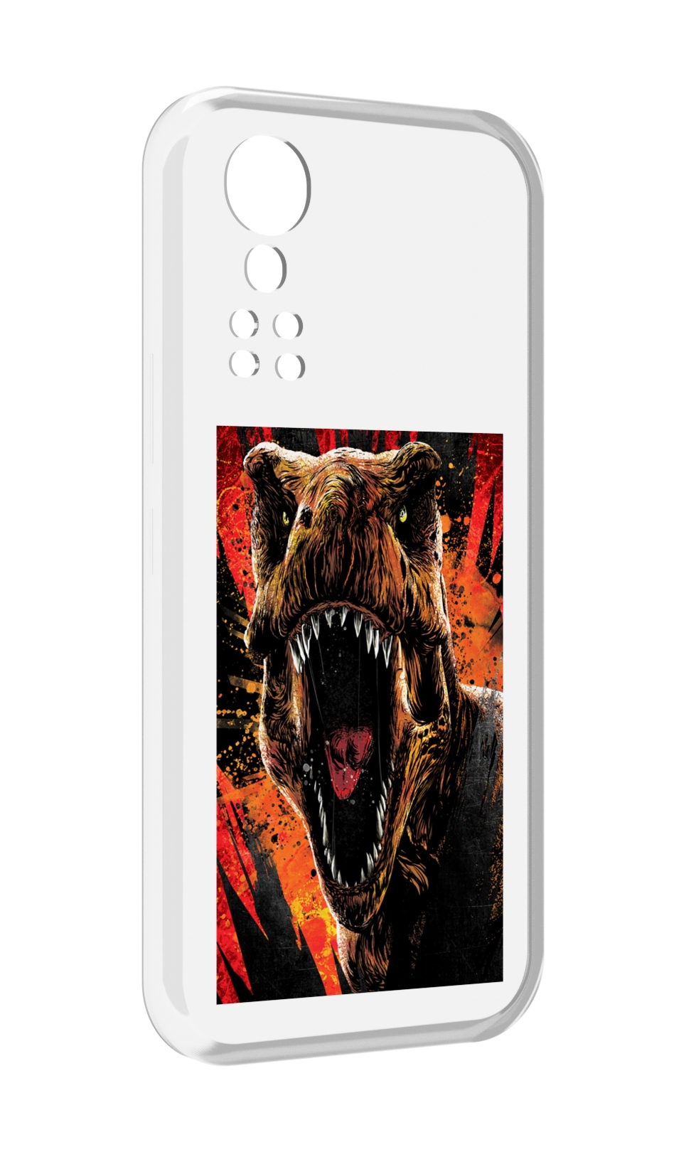 

Чехол MyPads Тиранозавр для ZTE Axon 30 5G / Axon 30S, Прозрачный, Tocco