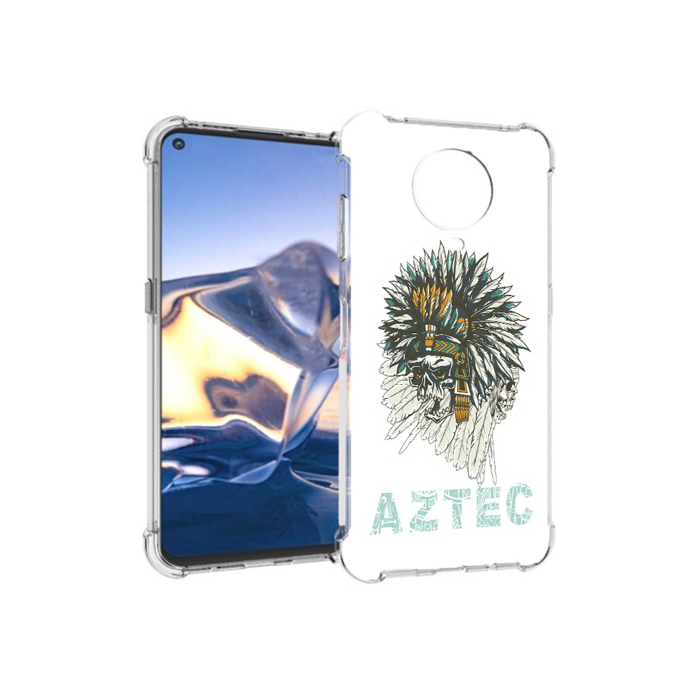 

Чехол MyPads Tocco для Nokia G10 скелет индеец (PT171673.98.602), Tocco