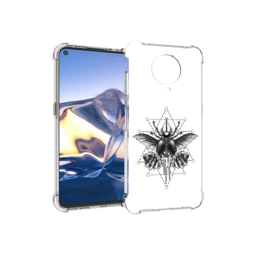 

Чехол MyPads Tocco для Nokia G10 скарабей (PT171673.98.601), Tocco