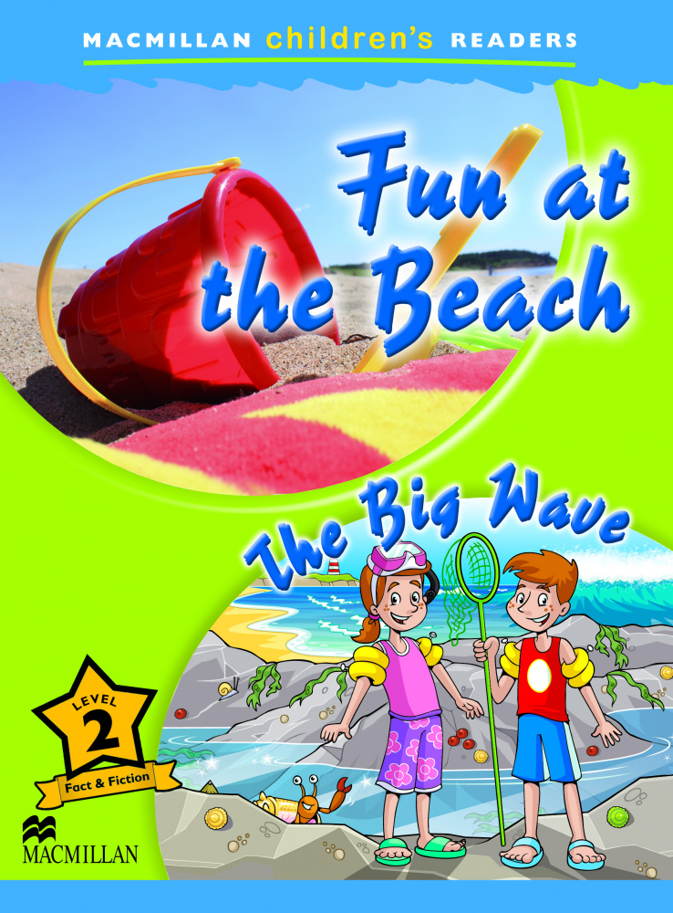 фото Книга macmillan children's readers level 2 - fun at the beach / the big waves macmillan elt