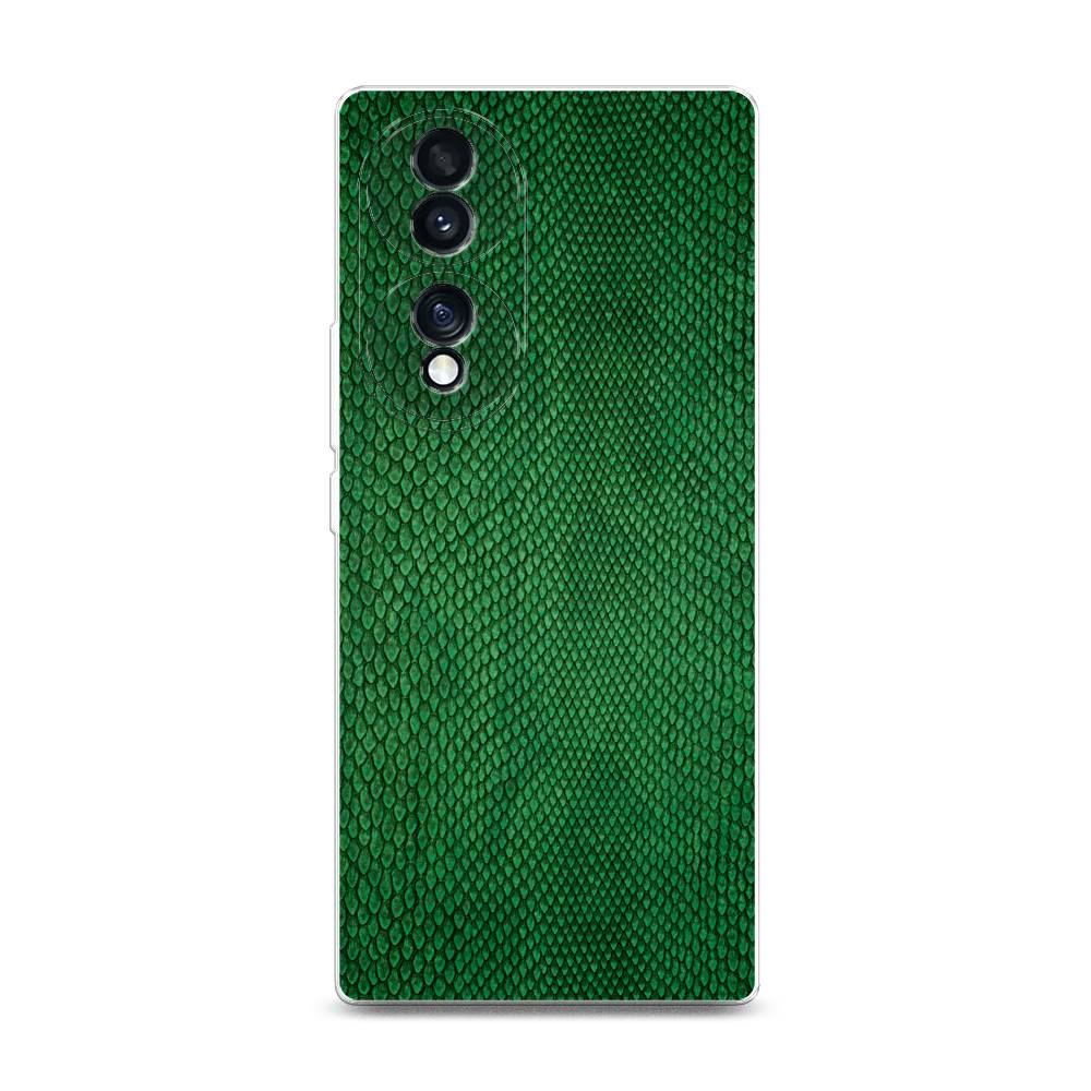 

Чехол Awog на Honor 70 "Изумрудная змея", Разноцветный, 6108250-3