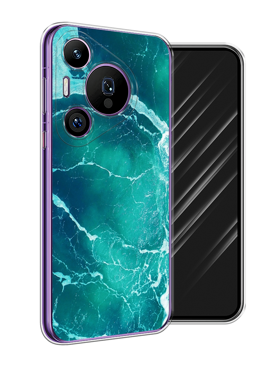 

Чехол Awog на Huawei Pura 70 Pro/70 Pro Plus "Изумрудный океан", Бирюзовый;синий, 6124150-1