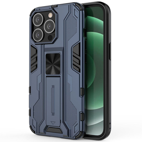 

Galvatron | Противоударный чехол-подставка для iPhone 14 Pro Max с защитой камеры