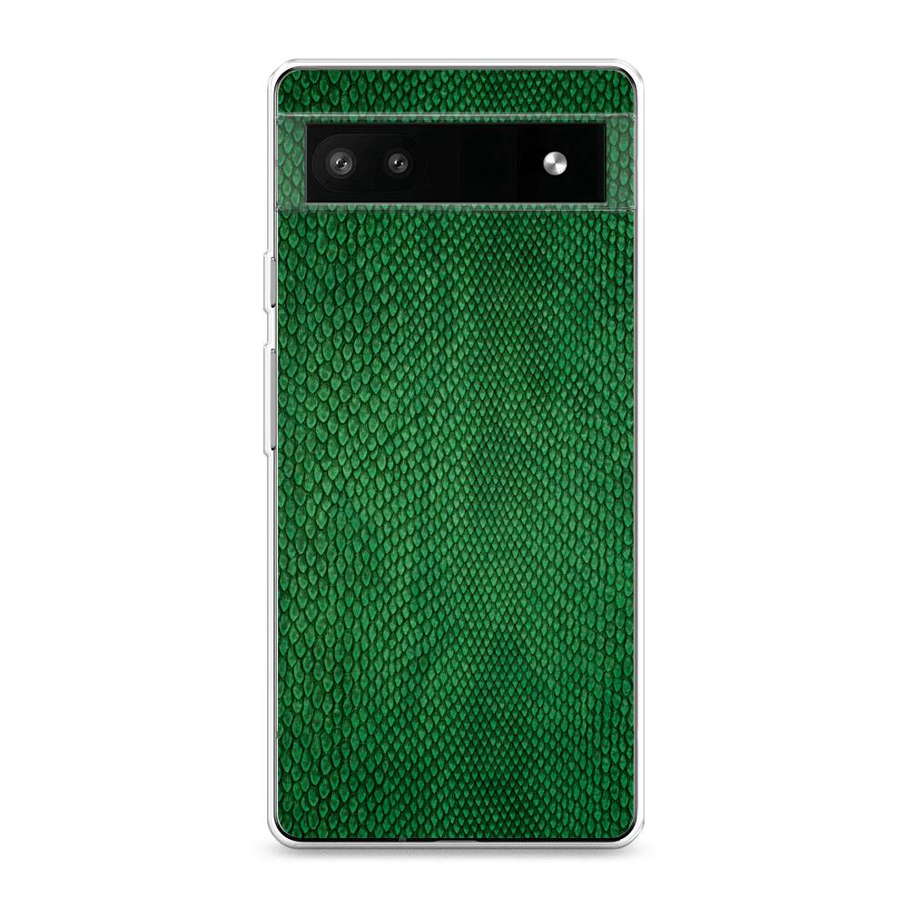 

Чехол Awog на Google Pixel 6A "Изумрудная змея", Разноцветный, 271150-3
