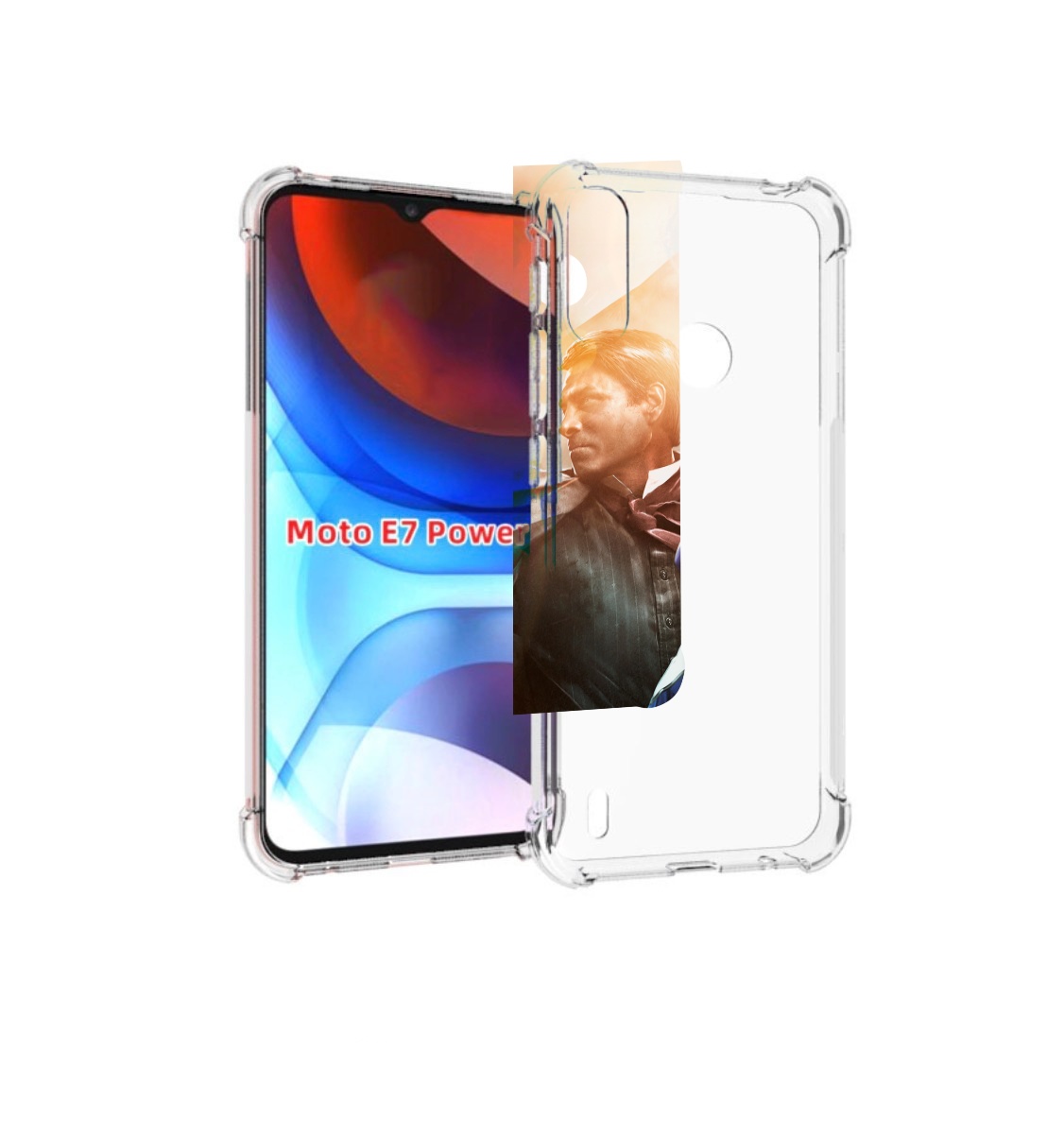

Чехол MyPads Bioshock Infinite для Motorola Moto E7 Power, Прозрачный, Tocco