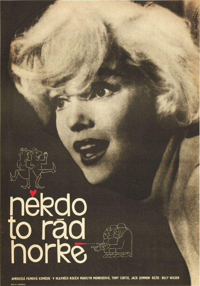 

Постер к фильму "В джазе только девушки" (Some Like It Hot) Оригинальный 68,6x101,6 см