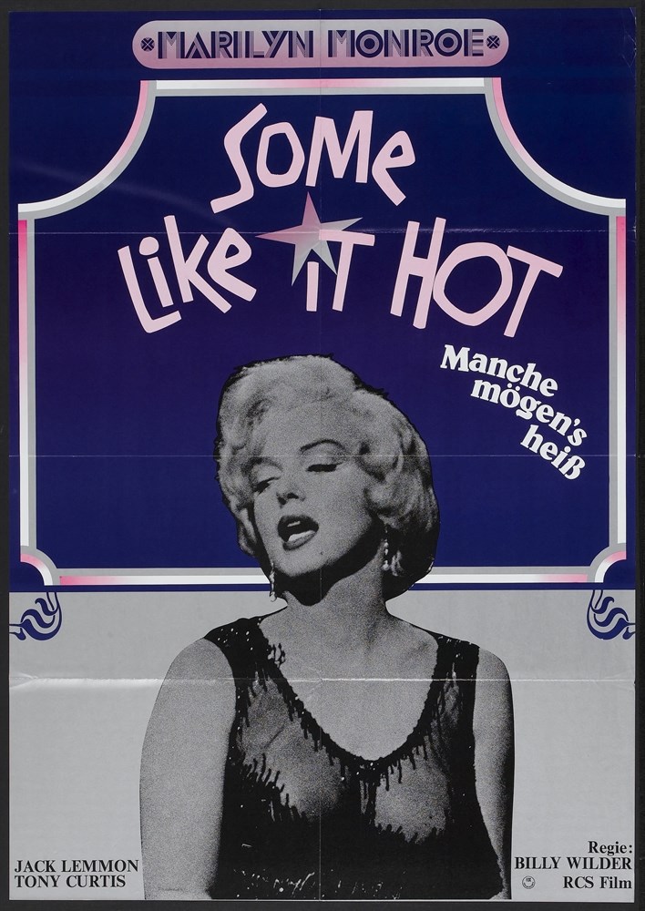 

Постер к фильму "В джазе только девушки" (Some Like It Hot) A4