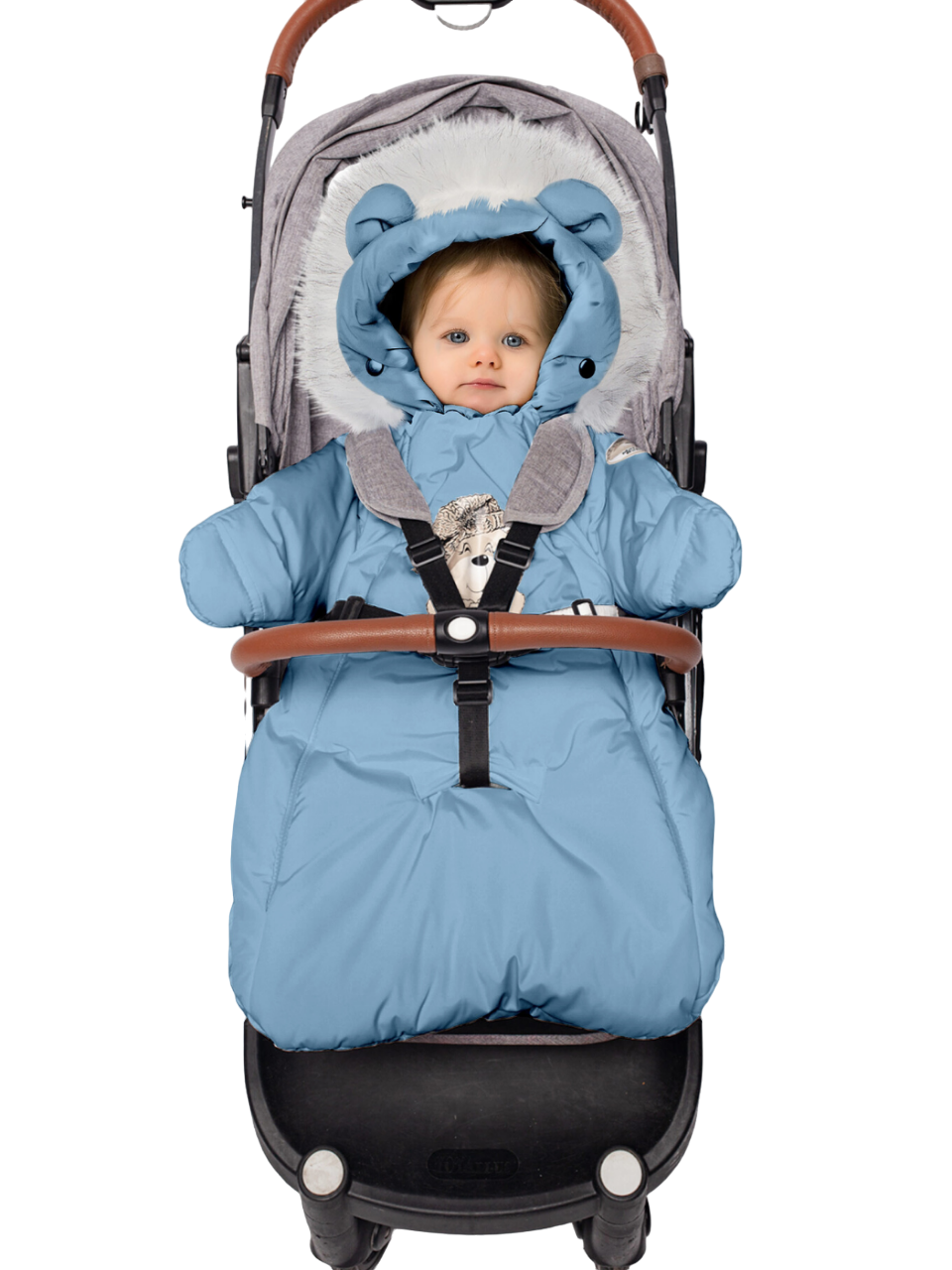 

Конверт для новорожденного Malek-Baby Голубой 306ш/2 р.68, 306ш/2