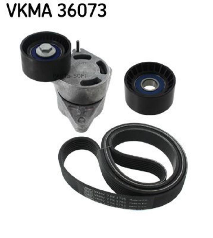 

Комплект поликлинового ремня SKF VKMA36073