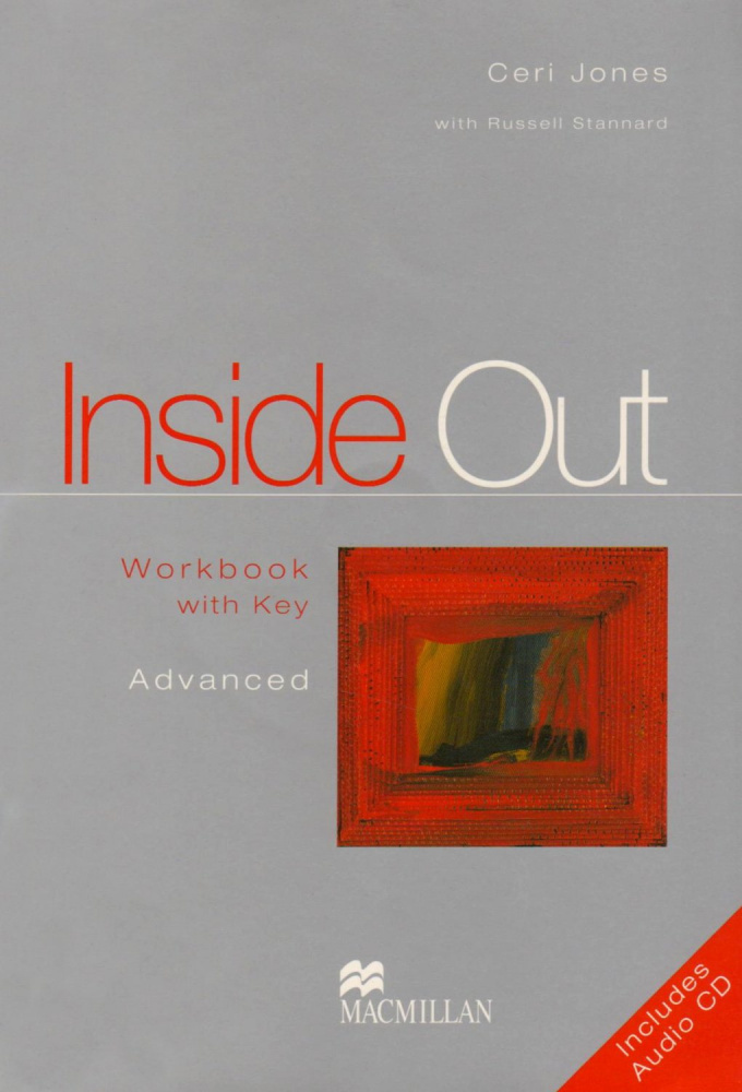 фото Книга inside out advanced workbook with key + cd macmillan elt