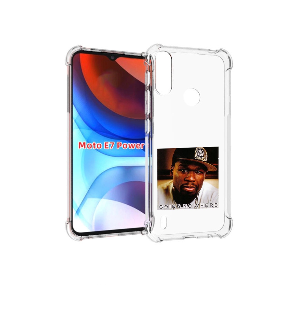 

Чехол MyPads 50 Cent - Going No Where для Motorola Moto E7 Power, Прозрачный, Tocco