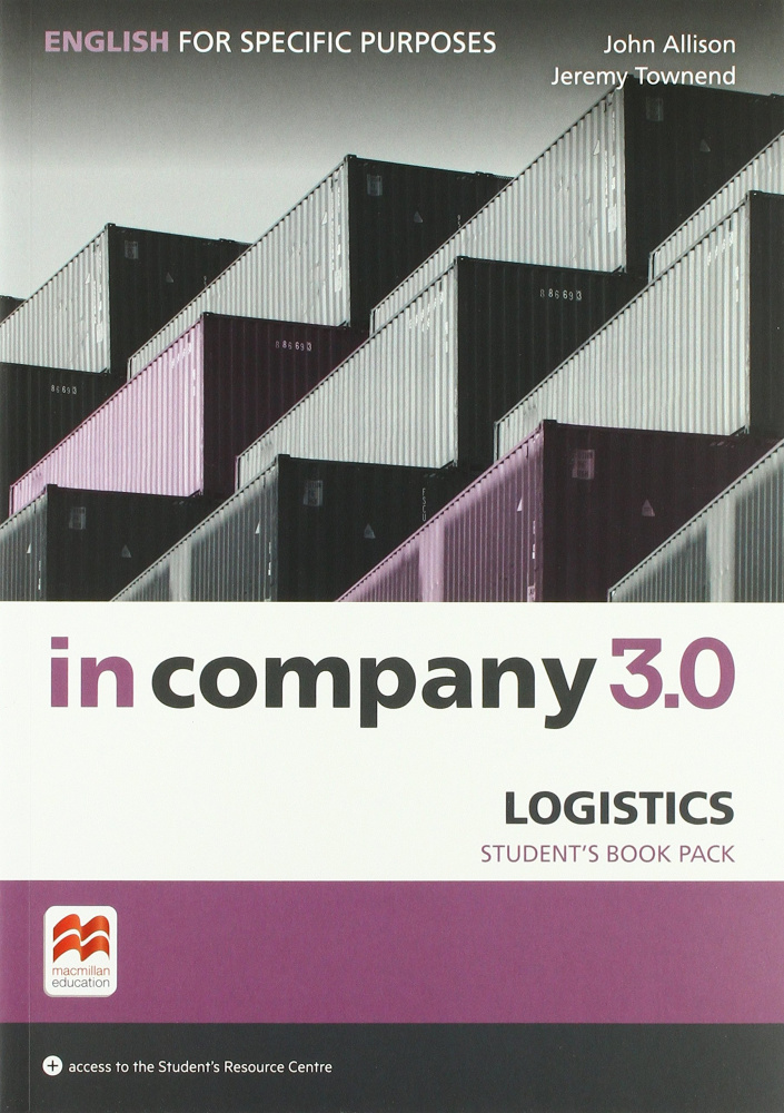 фото Книга in company 3.0 esp logistics student's pack macmillan elt