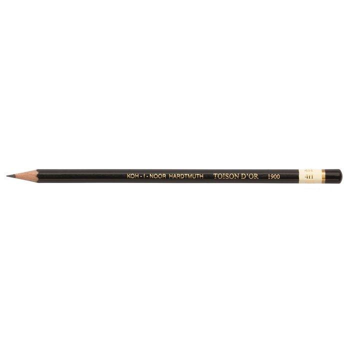 

Карандаш чернографитный Koh-I-Noor Toison D'or 1900 4Н, заточенный, 6гр