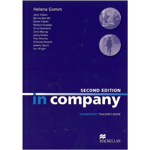 фото Книга in company (second edition) elementary teacher's book macmillan elt