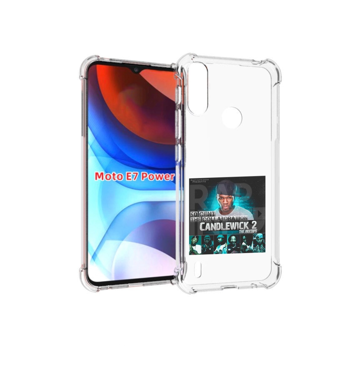 

Чехол MyPads 50 Cent - CandleWick 2 для Motorola Moto E7 Power, Прозрачный, Tocco