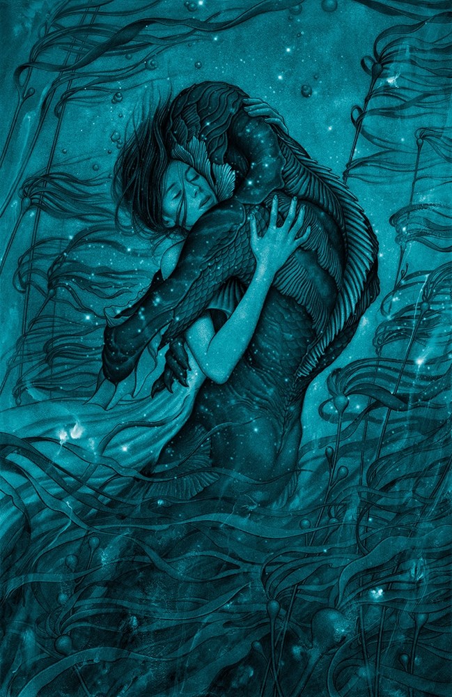 

Постер к фильму Форма воды (The Shape of Water) A4
