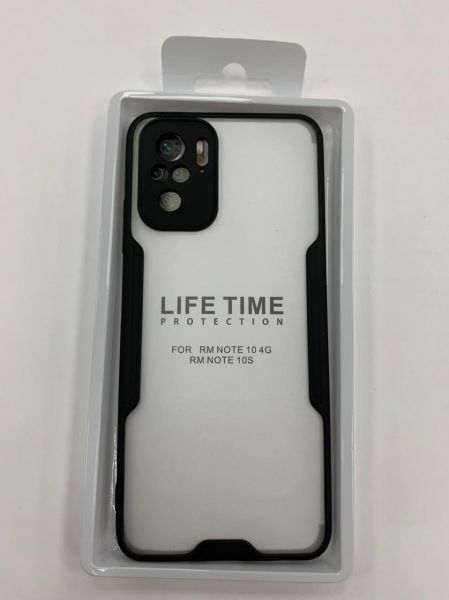 

Накладка силикон Life Time для Xiaomi Redmi Note 10 Черный, Redmi Note 10