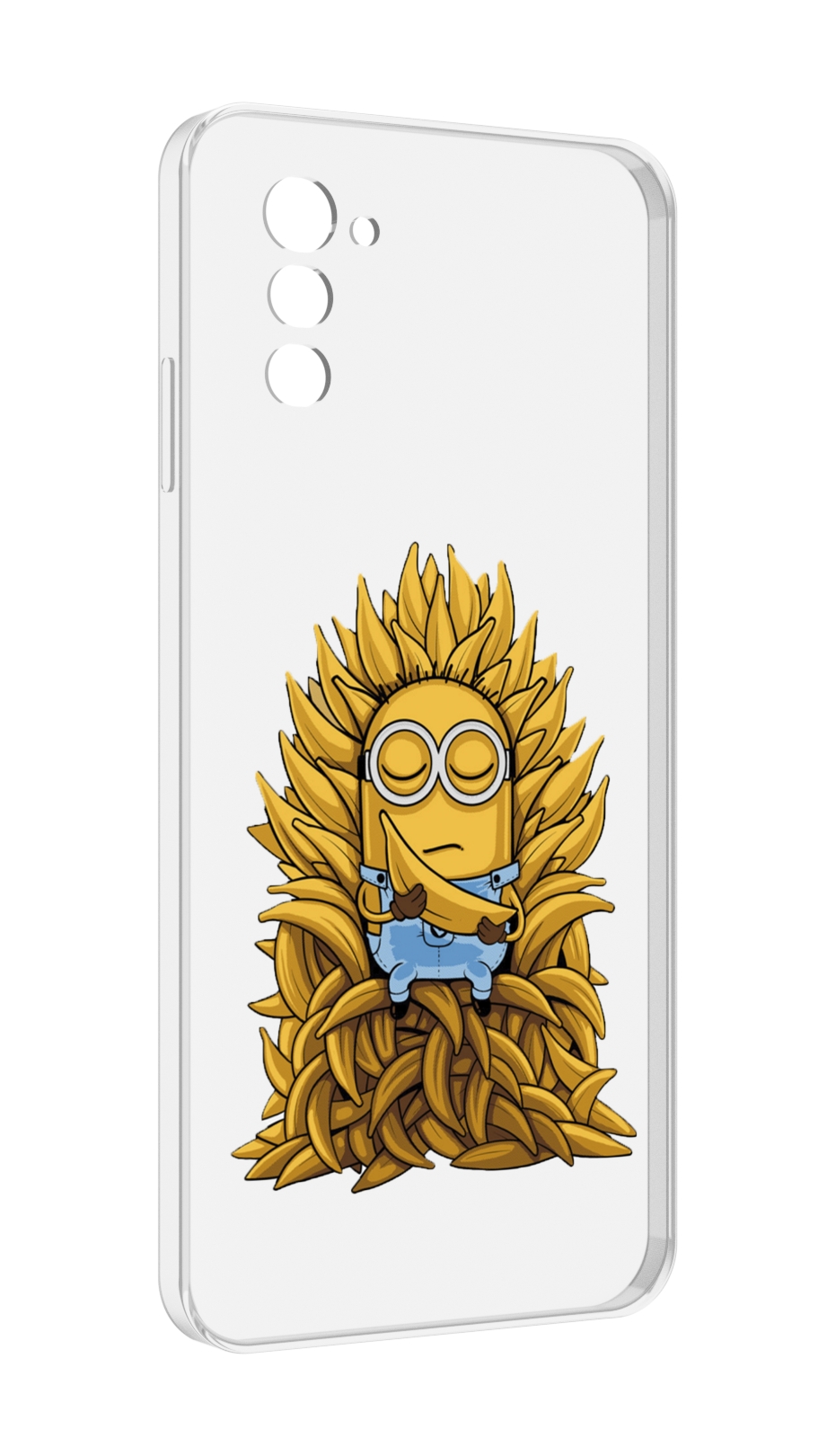 

Чехол MyPads Миньон с бананами для UleFone Note 12 / Note 12P, Прозрачный, Tocco