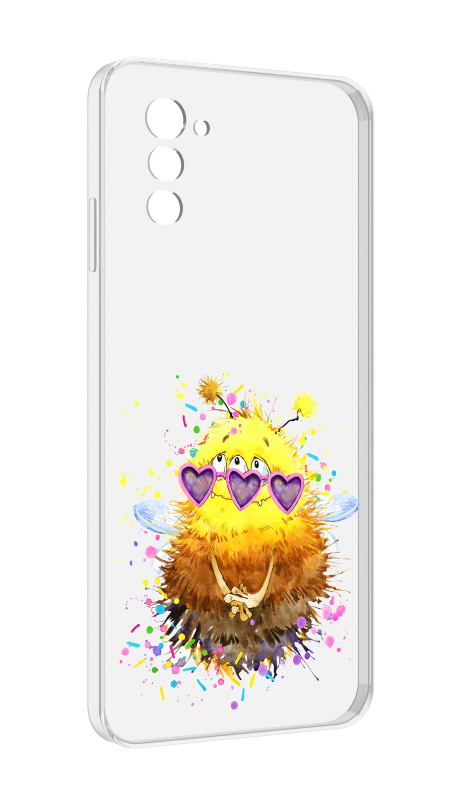 

Чехол MyPads Пушитый шмель для UleFone Note 12 / Note 12P, Прозрачный, Tocco