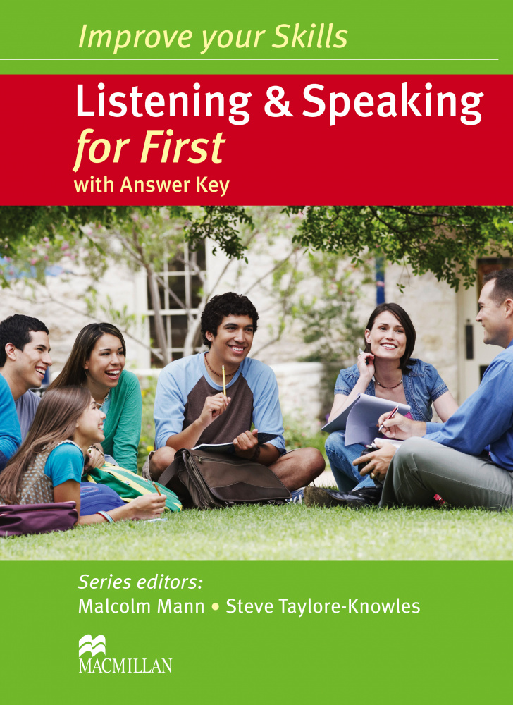 фото Книга improve your skills: listening & speaking for first student's book without key & ... macmillan elt