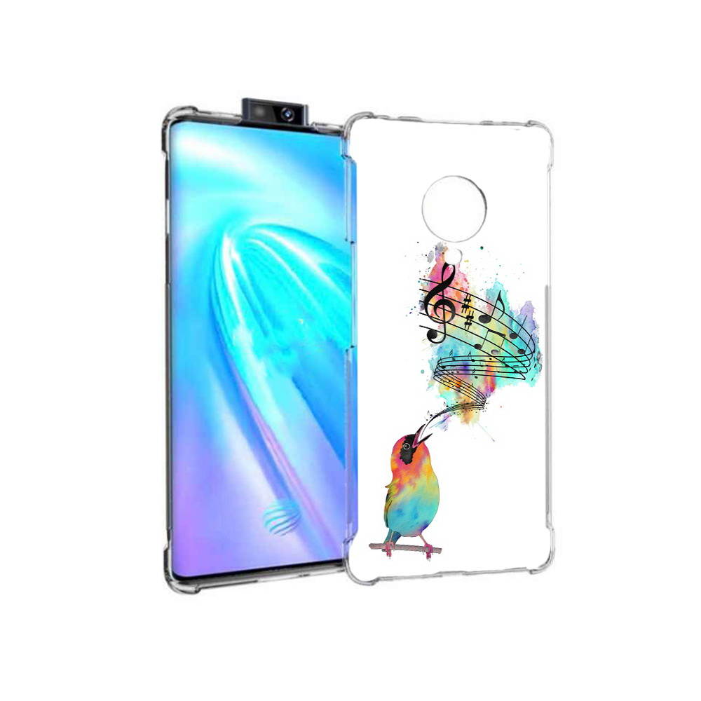 

Чехол MyPads Tocco для Vivo NEX 3 певчая птичка (PT136035.381.536), Прозрачный, Tocco