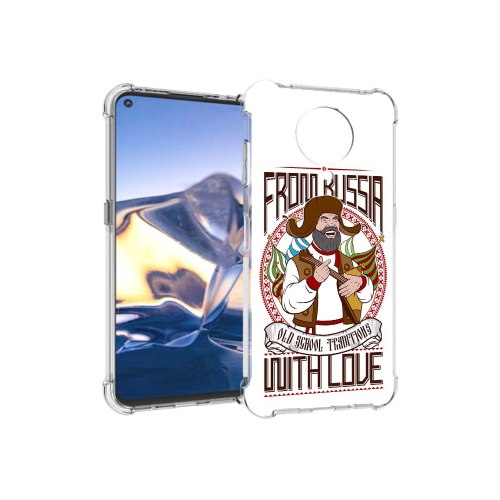 

Чехол MyPads Tocco для Nokia G10 русский мужчина (PT171673.98.590), Tocco