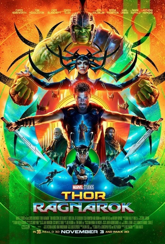 

Постер к фильму "Тор 3: Рагнарёк" (Thor Ragnarok) 50x70 см