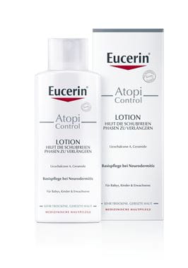 фото Лосьон для тела eucerin atopicontrol для взрослых, детей и младенцев 250 мл