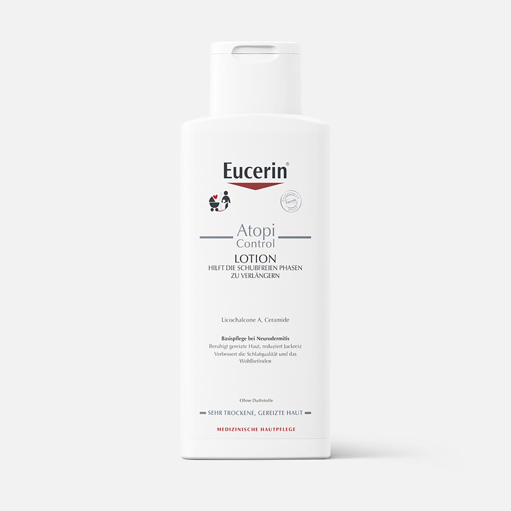 Лосьон для тела Eucerin AtopiCONTROL для взрослых детей и младенцев 250 мл 1237₽