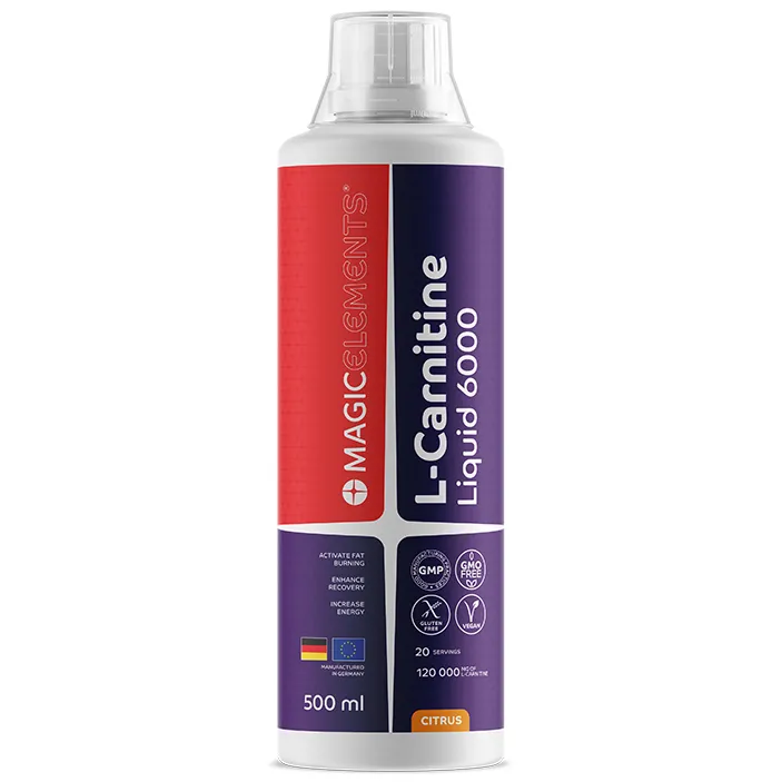 

L-Carnitine Liquid 6000 Magic Elements 500 мл. цитрус