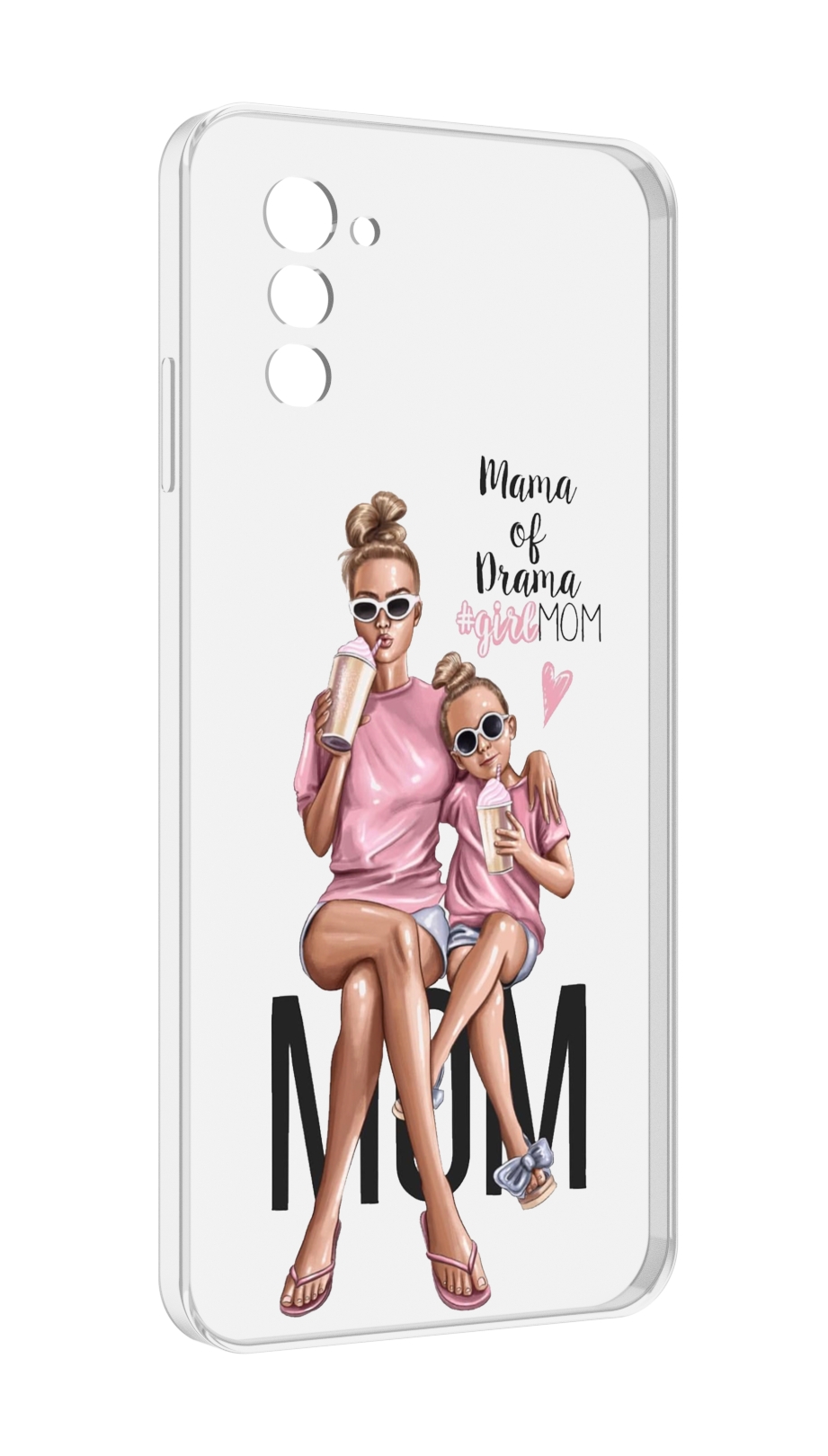 

Чехол MyPads Мама-мечты женский для UleFone Note 12 / Note 12P, Прозрачный, Tocco