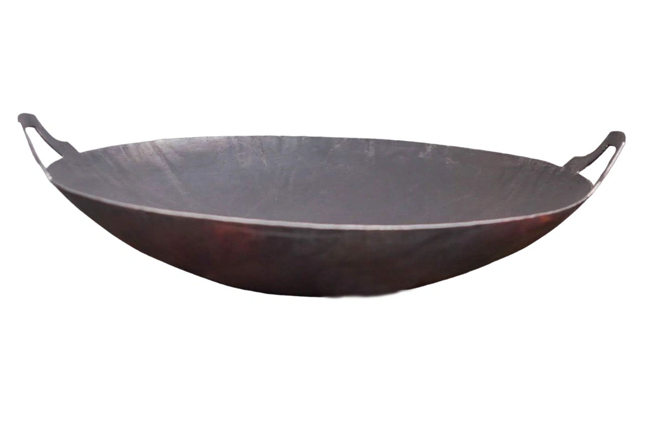 Wok стальной с двумя ручками 45 см